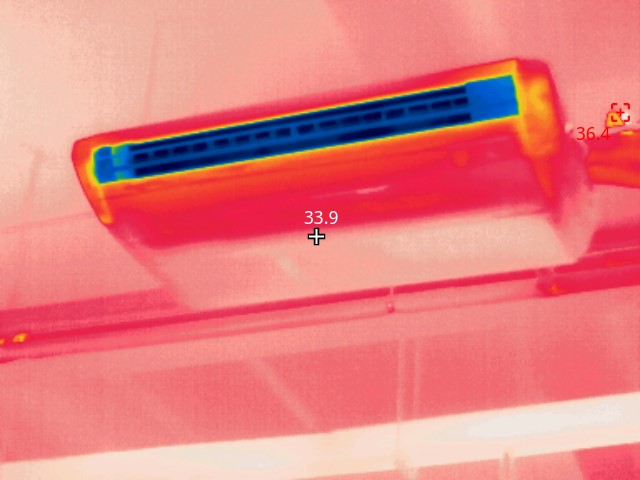Ứng dụng camera nhiệt đo HVAC